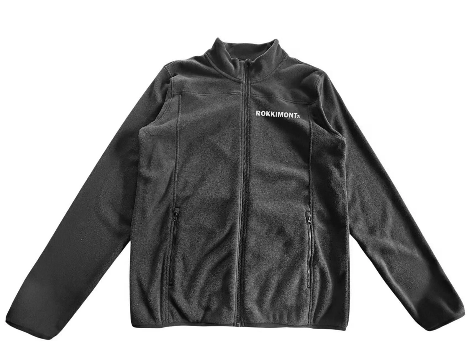 Men's Full Zip Polar Fleece Jacket Stand Collar Men's Full Zip Polar Fleece Jacket Stand Collar