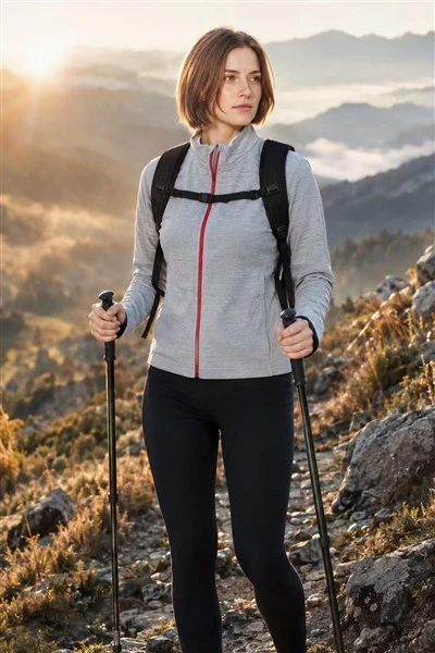 Women's Melange Stretch Fleece Jacket price